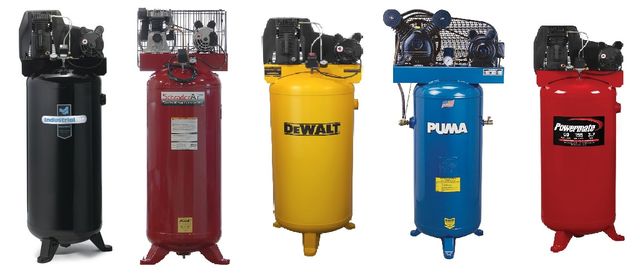 Best Rated 60 gal Air Compressors - Vertical Air Compressors with Top Reviews
