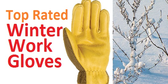Best Insulated Waterproof Work Gloves for cold weather